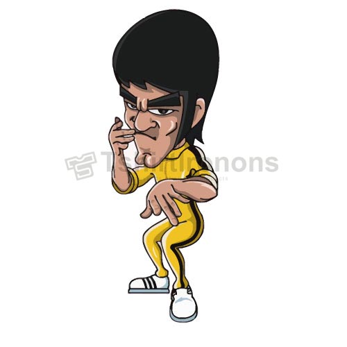 Bruce Lee T-shirts Iron On Transfers N7169 - Click Image to Close